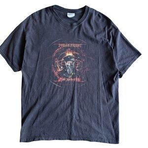 Judas Priest Men’s World Tour Band T-Shirt – Black – Size XL